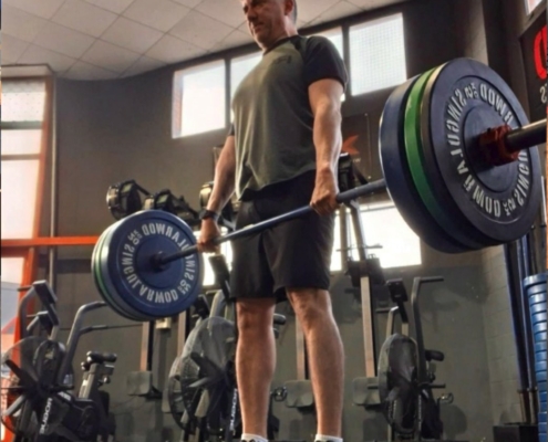José Luis entrenando crossFit en Sant Quirze