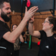 Entrenadores de Midland CrossFit saludando y dando la bienvenida